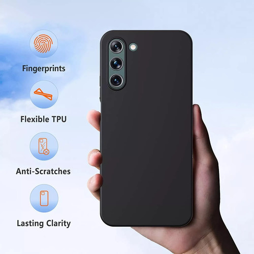Coque silicone noir pour - silicone,